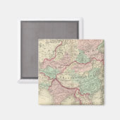 Azië 19 magneet (Voorkant / Achterkant)