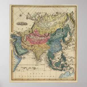 Azië 19 poster
