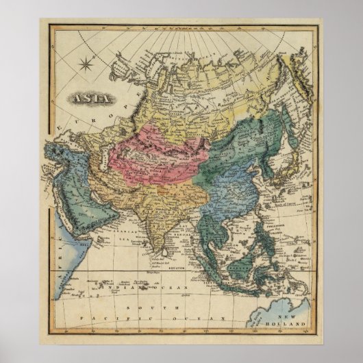 Azië 19 poster (Voorkant)