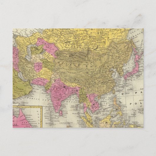 Azië 20 briefkaart (Voorkant)