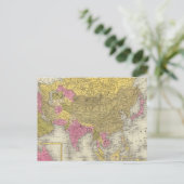 Azië 20 briefkaart (Staand voorkant)