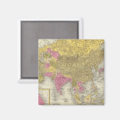 Azië 20 magneet (Voorkant / Achterkant)