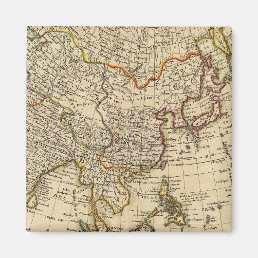 Azië 20 magneet (Voorkant)