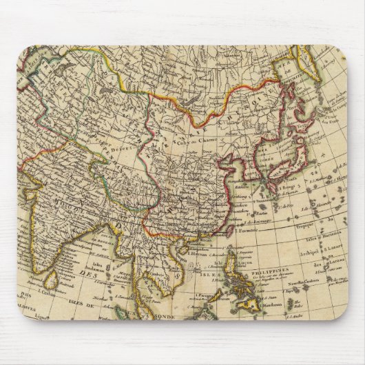 Azië 20 muismat (Voorkant)