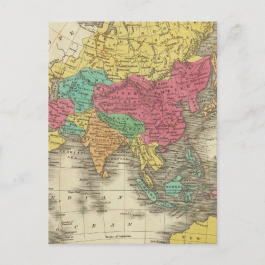 Azië 21 briefkaart (Voorkant)