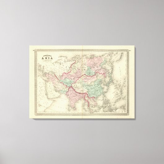 Azië 21 canvas afdruk (Voorkant)