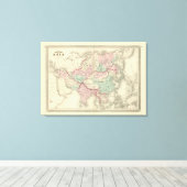 Azië 21 canvas afdruk (Insitu (Houten vloer))