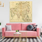 Azië 22 canvas afdruk (Insitu (Woonkamer))