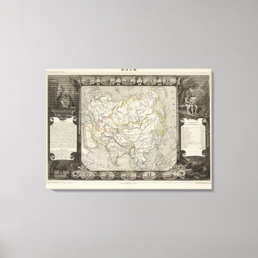 Azië 22 canvas afdruk (Voorkant)