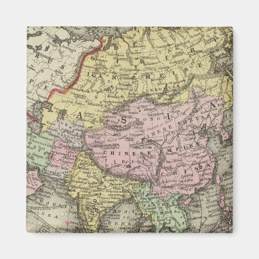 Azië 22 magneet (Voorkant)