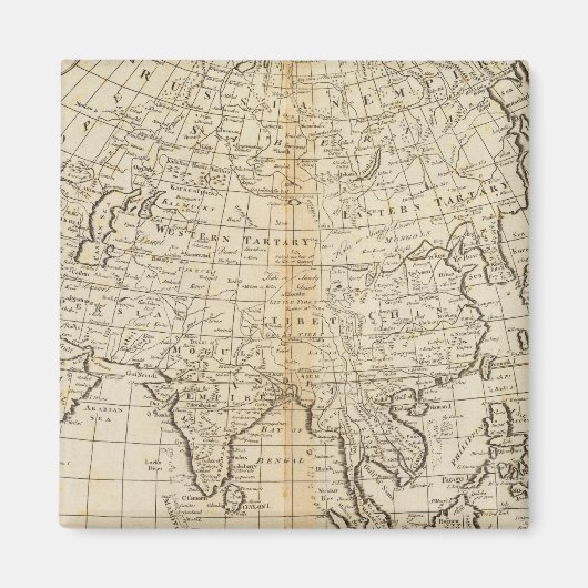 Azië 23 magneet (Voorkant)