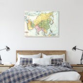 Azië 24 canvas afdruk (Insitu (Slaapkamer))