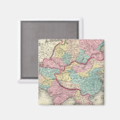 Azië 24 magneet (Voorkant / Achterkant)