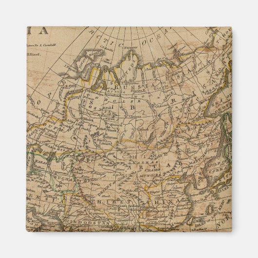 Azië 24 magneet (Voorkant)