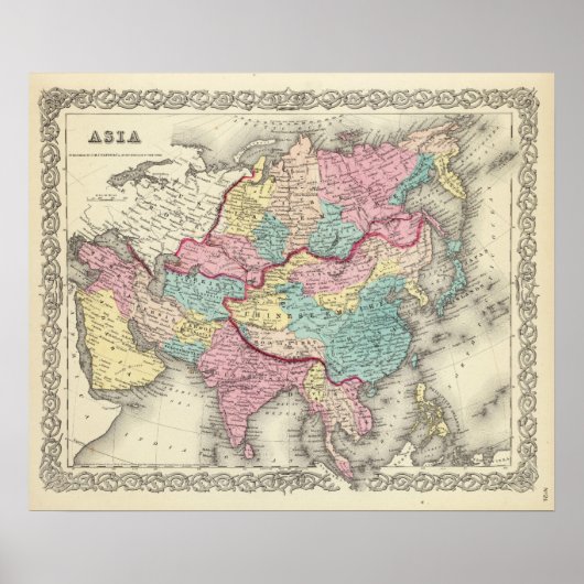 Azië 24 poster (Voorkant)