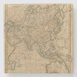 Azië 24 stenen onderzetter