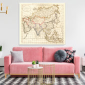 Azië 25 canvas afdruk (Insitu (Woonkamer))