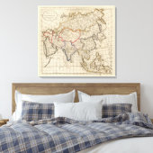 Azië 25 canvas afdruk (Insitu (Slaapkamer))