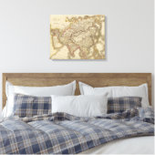 Azië 25 canvas afdruk (Insitu (Slaapkamer))