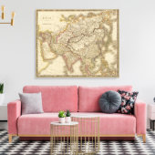 Azië 25 canvas afdruk (Insitu (Woonkamer))