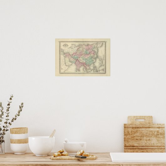 Azië 25 poster (Keuken)