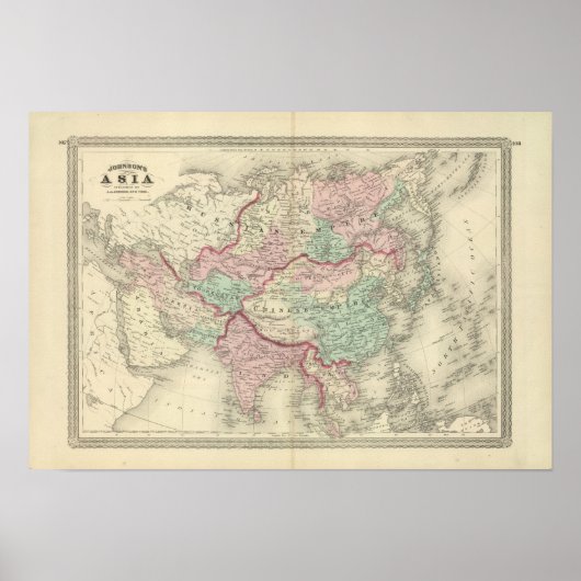 Azië 25 poster (Voorkant)