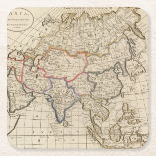 Azië 26 kartonnen onderzetters