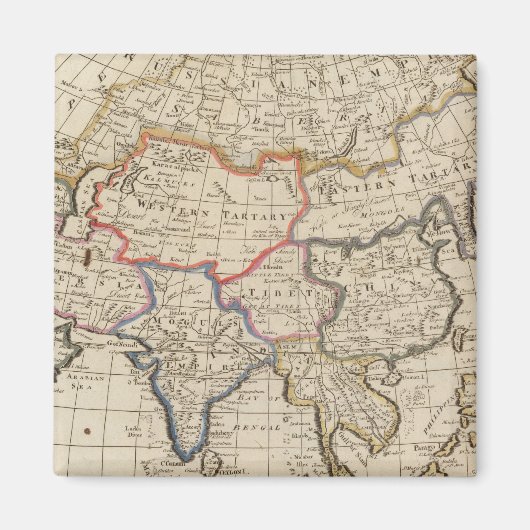 Azië 26 magneet (Voorkant)