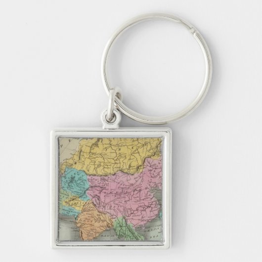 Azië 26 sleutelhanger (Voorkant)