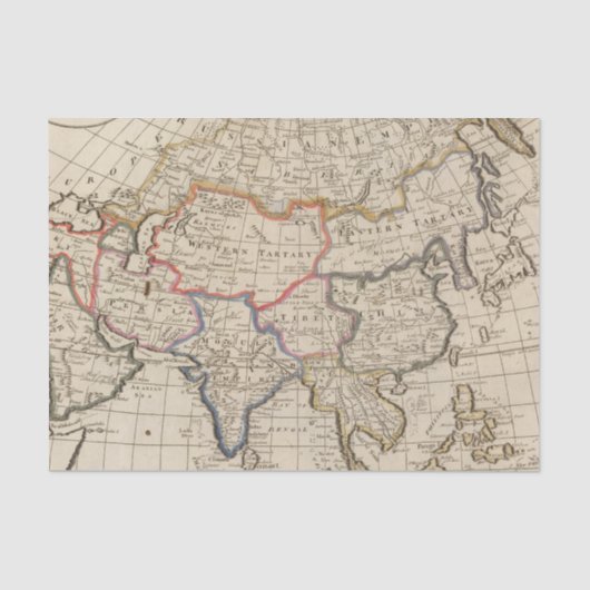 Azië 26 tissuepapier (Voorkant)