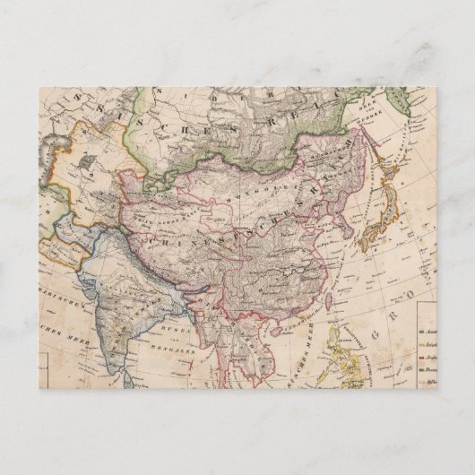 Azië 27 briefkaart (Voorkant)