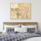 Azië 27 canvas afdruk (Insitu (Slaapkamer))