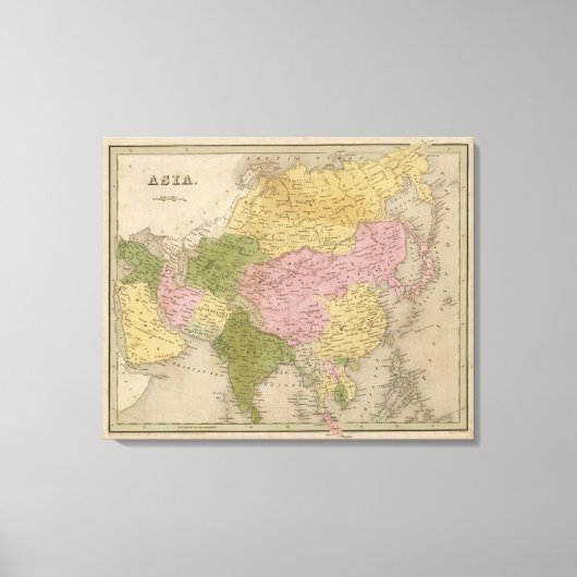 Azië 27 canvas afdruk (Voorkant)
