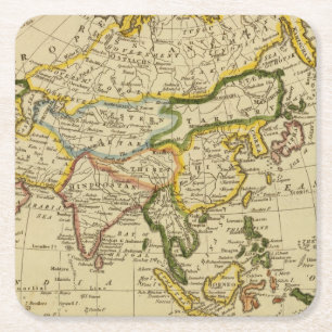 Azië 27 kartonnen onderzetters