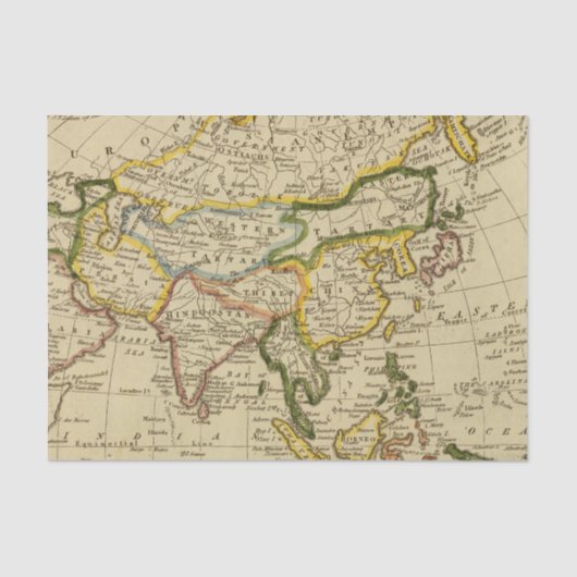 Azië 27 tissuepapier (Voorkant)