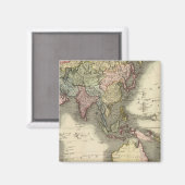 Azië 28 magneet (Voorkant / Achterkant)
