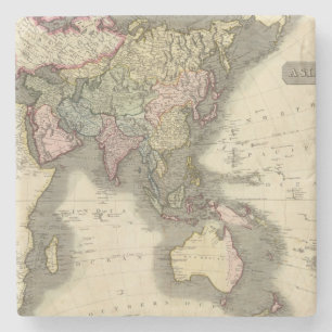 Azië 28 stenen onderzetter