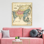 Azië 29 canvas afdruk (Insitu (Woonkamer))