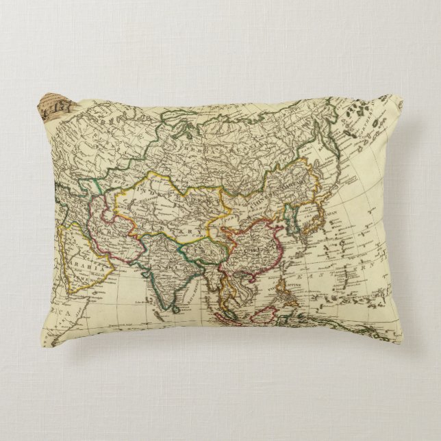 Azië 29 decoratief kussen (Voorkant)