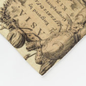 Azië 29 fleece deken (Hoek)