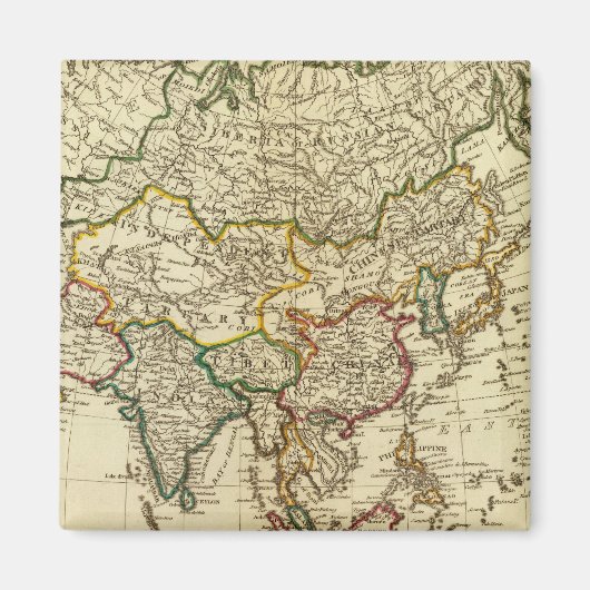 Azië 29 magneet (Voorkant)