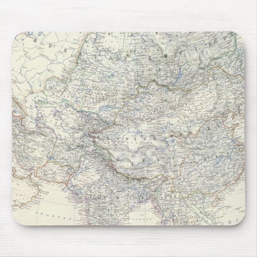 Azië 2 muismat (Voorkant)