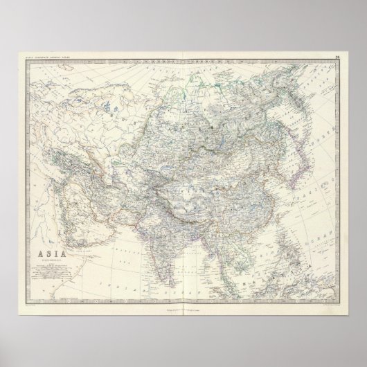 Azië 2 poster (Voorkant)