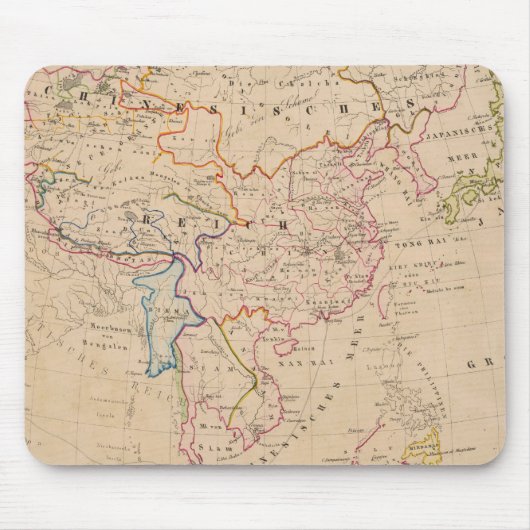 Azië 30 muismat (Voorkant)