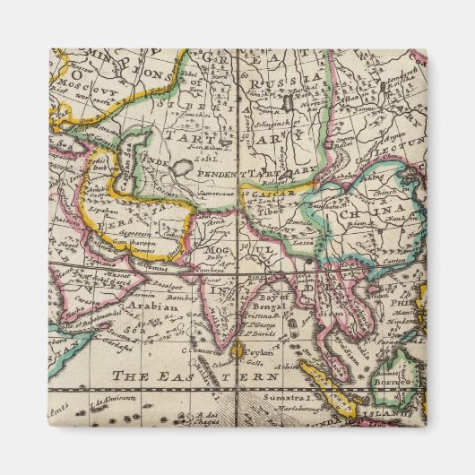 Azië 32 magneet (Voorkant)