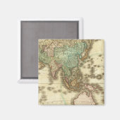 Azië 32 magneet (Voorkant / Achterkant)