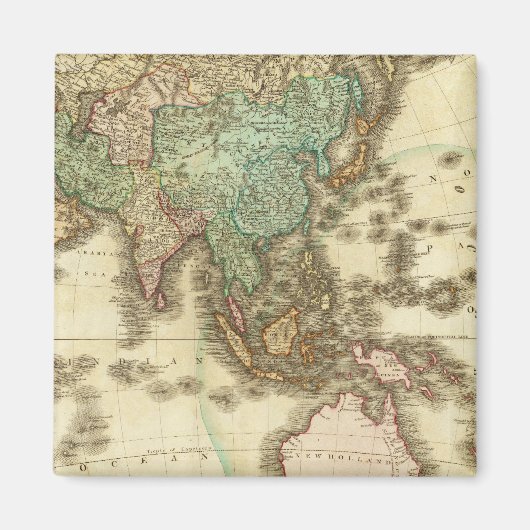 Azië 32 magneet (Voorkant)