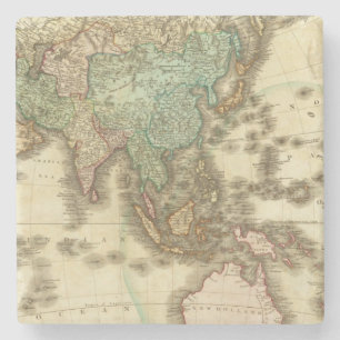 Azië 32 stenen onderzetter