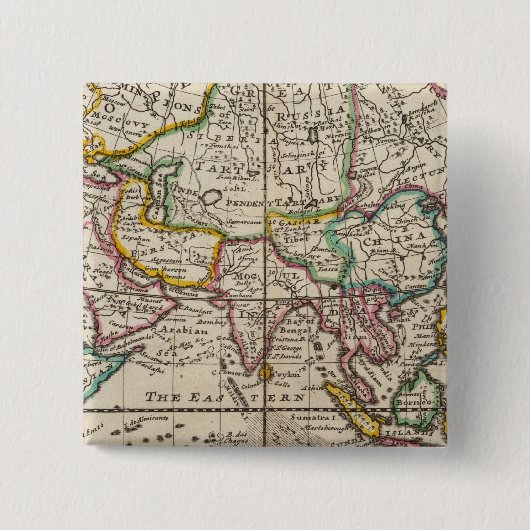 Azië 32 vierkante button 5,1 cm (Voorkant)