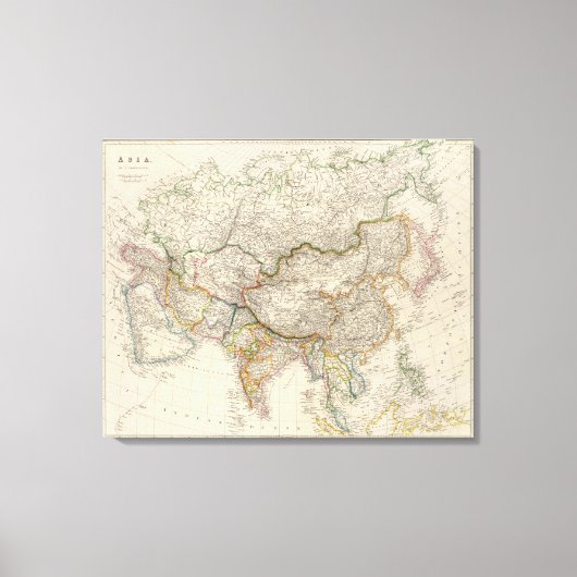 Azië 33 canvas afdruk (Voorkant)